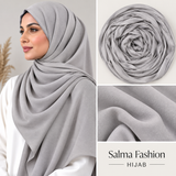 JERSEY HIJAB 9  Light grey