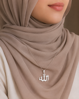 ALLAH SILVER NECKLACE WOMEN AND MEN