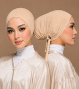 Bonnet Hijab Crème