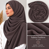 JERSEY HIJAB  Dark Taupe 115