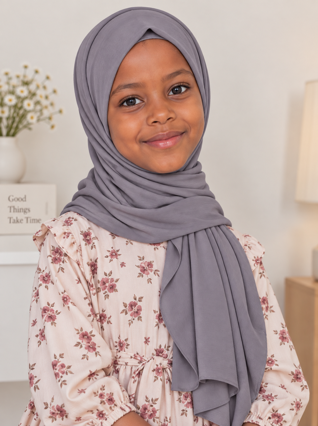 Kids JERSEY  cotton  Dusty Lavender Gray