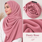 JERSEY HIJAB  Dusty Rose 71