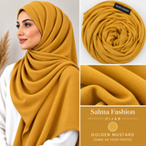 JERSEY HIJAB GOLDEN MUSTARD 114