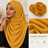 JERSEY HIJAB  Golden Mustard 65