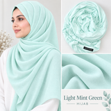 JERSEY HIJAB  Light Mint Green 61