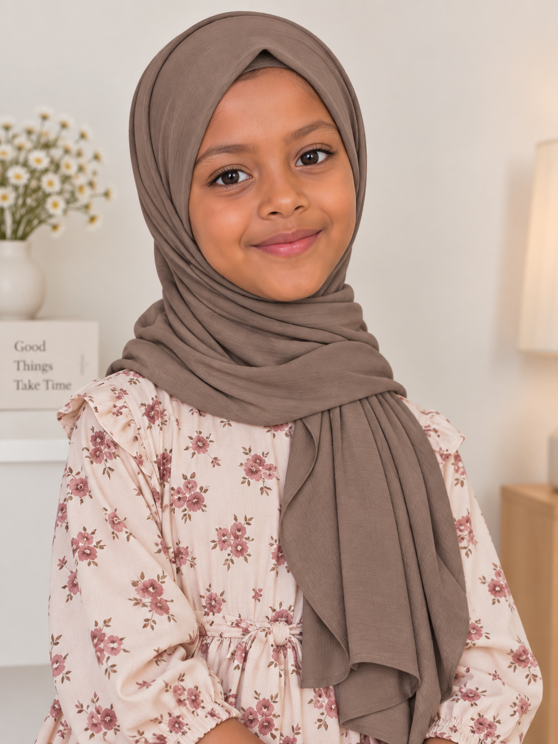 Kids JERSEY  cotton Mocha Taupe