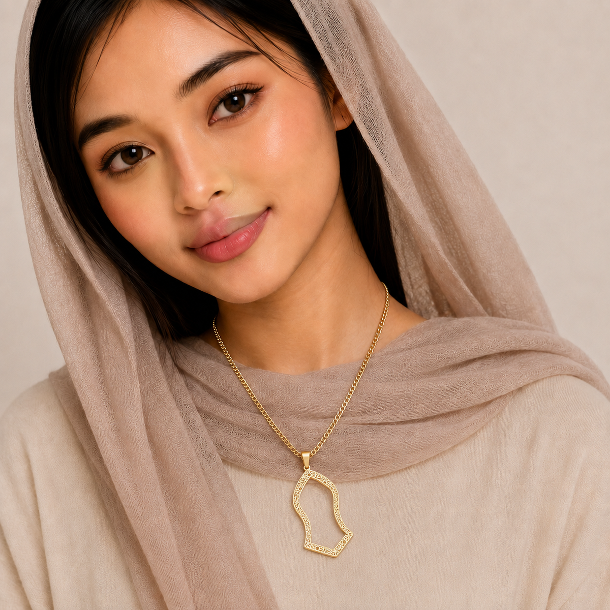 Moroccan Necklace Gold Women