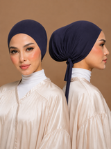 Bonnet Hijab  Navy