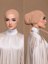 HIJAB UNDERSCARVES  Nude Beige