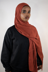 Premium Chiffon  – Burnt Sienna 45