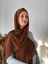 Premium Chiffon  –Chocolate Brown 66