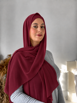 Premium Chiffon –Deep Wine 74