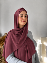 Premium Chiffon –Dusty Mauve 102