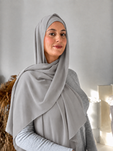 Premium Chiffon  – Light Gray 121
