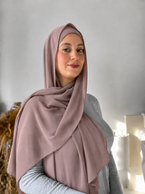 Premium Chiffon –Mauve Blush  93
