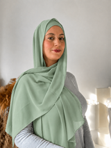 Premium Chiffon  Mint Green  92