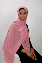 Premium Chiffon  –Muted Rose Pink 40