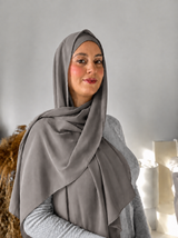 Premium Chiffon  – Slate Gray130