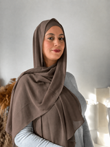 Premium Chiffon –Taupe 108