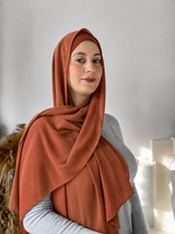 Premium Chiffon –Terracotta 97