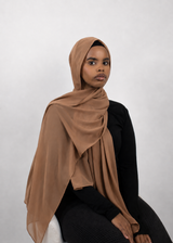Premium Chiffon  – Warm Camel 49