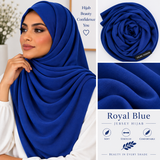 JERSEY HIJAB  Royal Blue  74