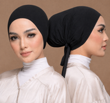 Bonnet Hijab   Black