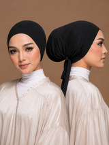 Bonnet Hijab   Black