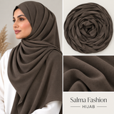JERSEY HIJAB  dark lava 15