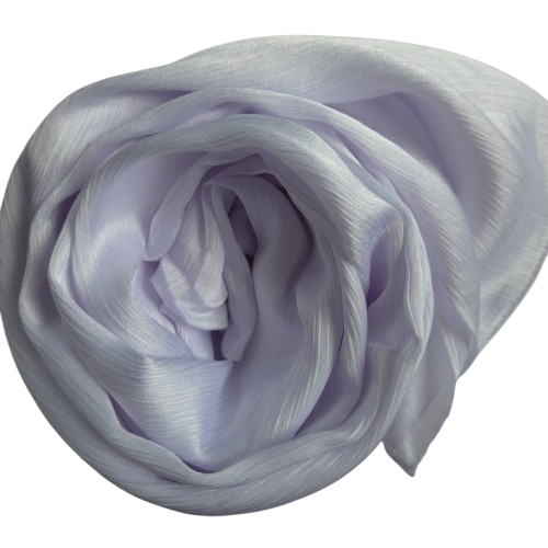 Satin Hijab White