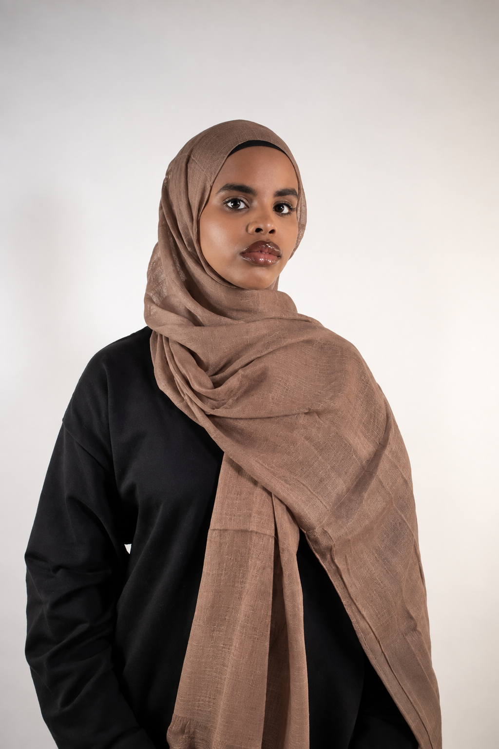Modal Lightweight hijab  Truffle