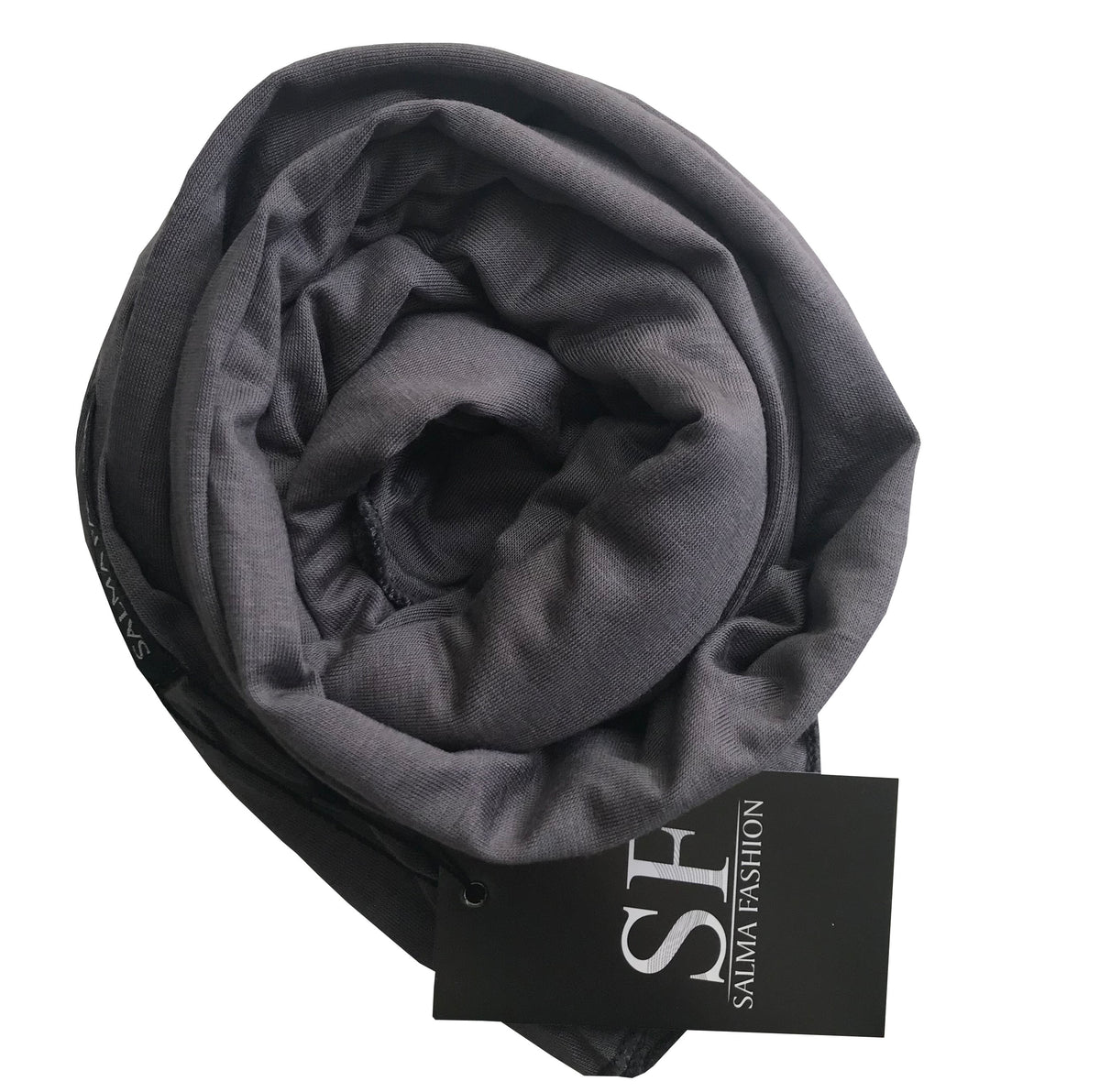 JERSEY HIJAB  Lead grey
