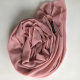 Premium Chiffon  –Muted Rose Pink 40