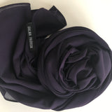 Premium Chiffon  – Eggplant 46