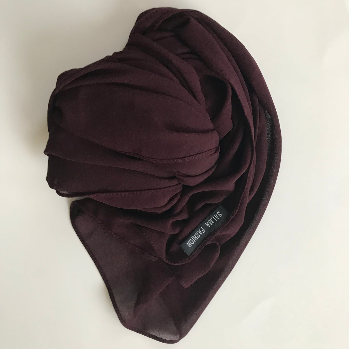 Premium Chiffon  Deep Burgundy