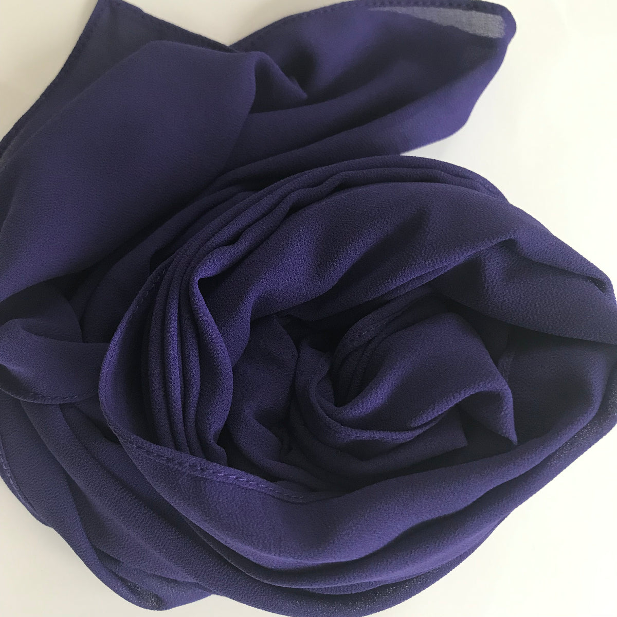 Premium Chiffon –Deep Indigo