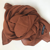 Premium Chiffon  –Chocolate Brown 66