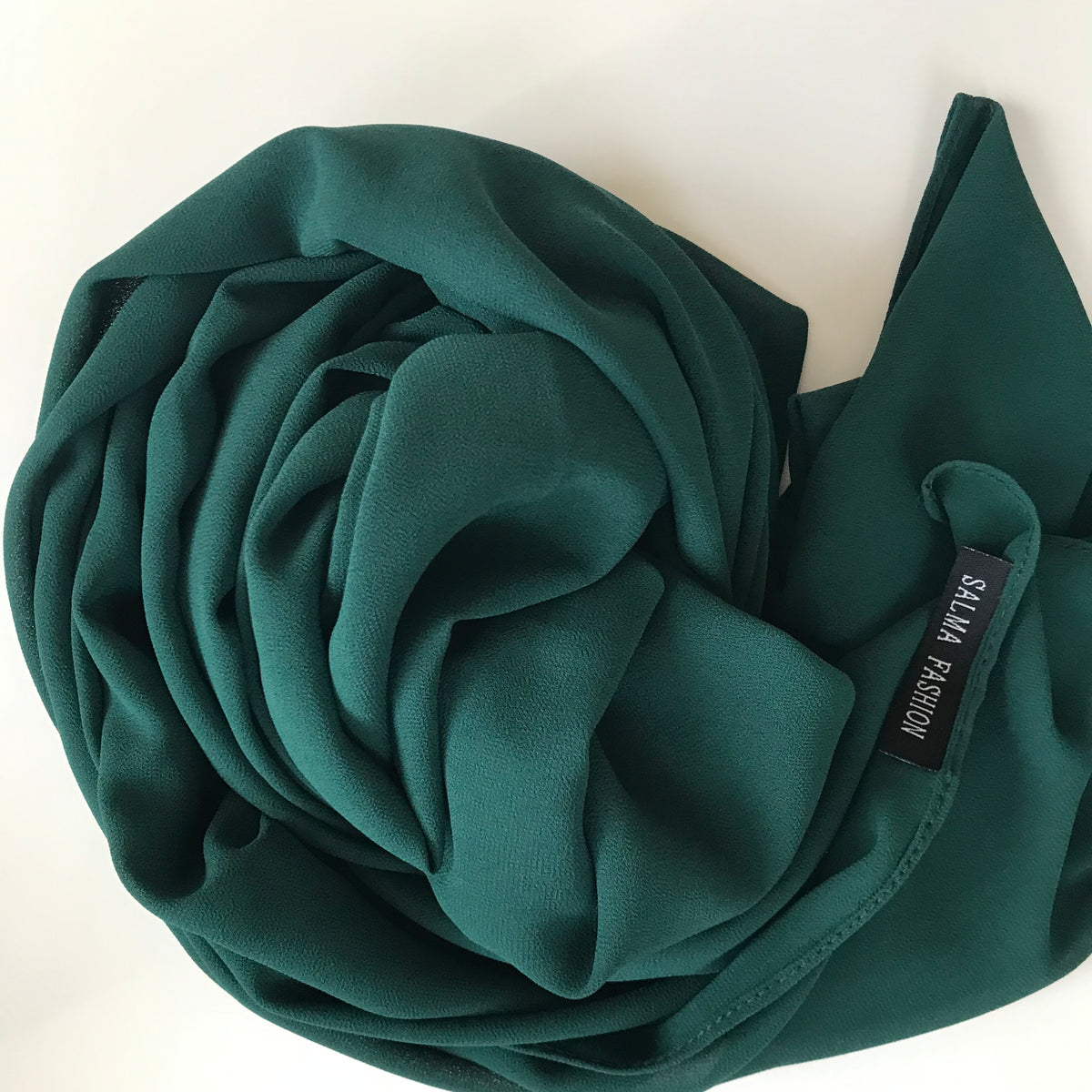 PREMIUM CHIFFON HIJAB Deep Emerald