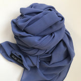 Premium Chiffon –Slate Blue 72
