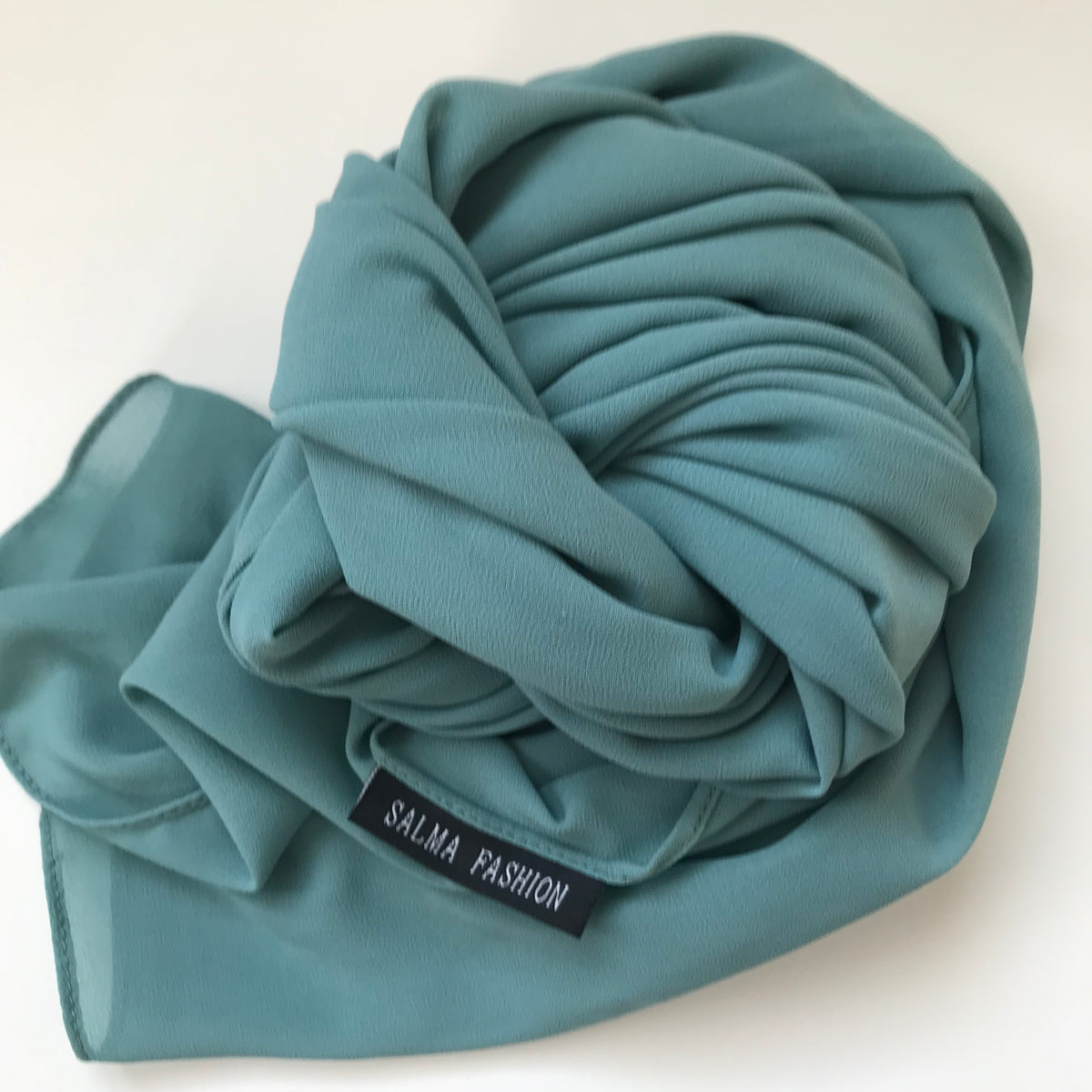 Premium Chiffon Hijab  Vert sauge