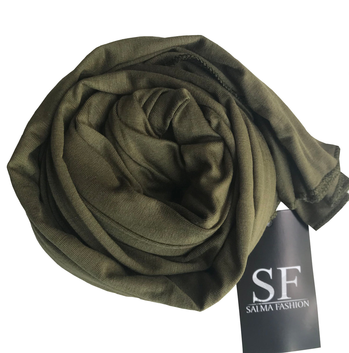 JERSEY HIJAB  olive green