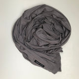 JERSEY HIJAB Charcoal Taupe  90