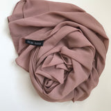 Premium Chiffon –Muted Mauve 98